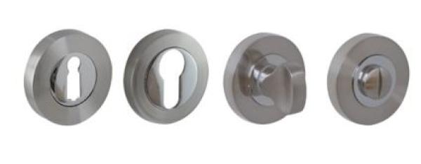 ProGriff TD-Agatha auf Rosette–Chrom/Nickel matt